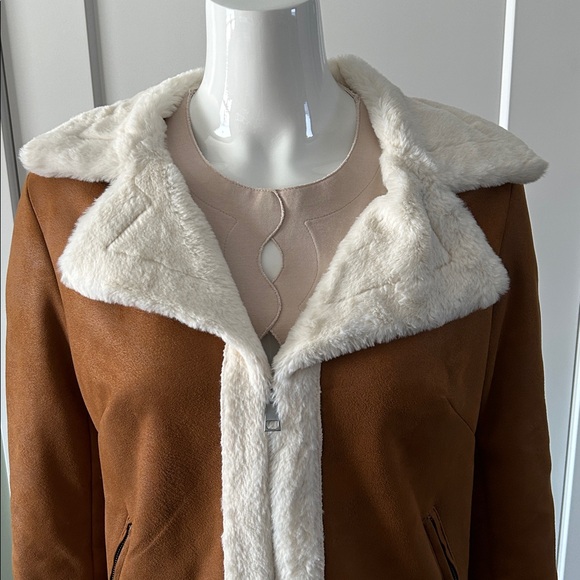 Renuar Faux Suede Jacket - Picture 3 of 10